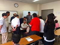 実技デモンストレーションの様子