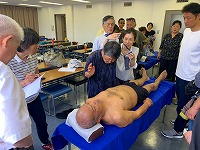 実技指導の様子１