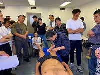 実技指導の様子２